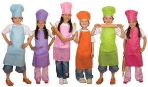 bambini in cucina
